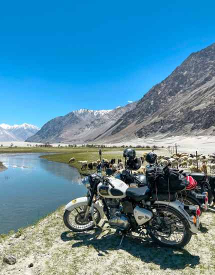 Ladakh bike tour expedition